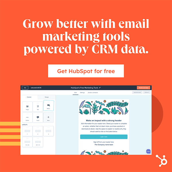 HubSpot marketing tools banner2